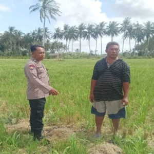 Polres Lombok Barat Dampingi Petani Banyu Urip Wujudkan Swasembada Pangan