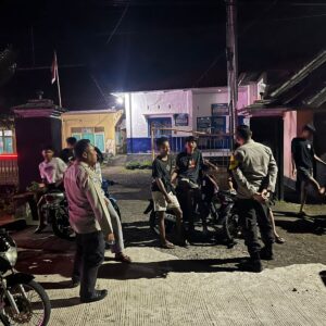 Polsek Sambelia Gencarkan Patroli Malam, Antisipasi 3C dan Balap Liar