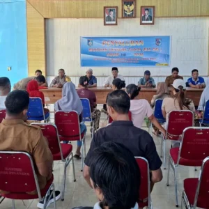 Pengamanan Penyaluran BLT Dana Desa di Pelangan, Polsek Sekotong Pastikan Berjalan Kondusif