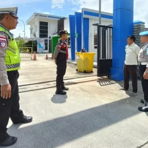 Waspada Kejahatan 3C, Polsek Sekotong Perketat Penjagaan Depot LPG Lombok Barat