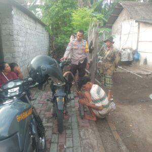 habinkamtibmas Ijobalit Aktif Sambangi Warga, Sampaikan Himbauan Kamtibmas