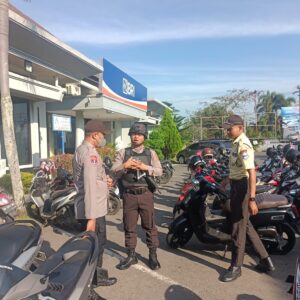 Polres Lombok Tengah Intensifkan Patroli Obyek Vital Perbankan, Antisipasi Tindak Kriminalitas