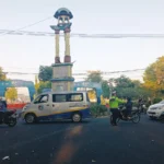 Sat Lantas Polres Lombok Barat Kawal Ketat Pengamanan Jalur Peringatan HUT Kabupaten ke-68