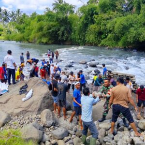 Aksi Wabup, Babinsa, dan Warga Gangga Lindungi Bendungan Empas