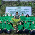 Tanam 800 Pohon, Persit KCK Tebar Harapan Hijau