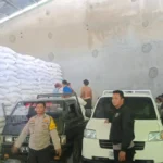 Strategi Perkuat Ketahanan Pangan, Polsek Gerung Kawal Distribusi Tonase Jagung ke Bulog