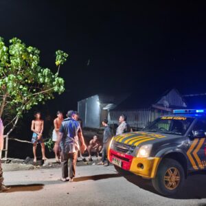 Polsek Kempo Intensifkan Patroli Blue Light, Jaga Kamtibmas Tetap Kondusif