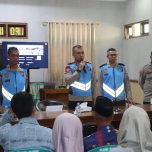 Siwas Polres Bima Kabupaten Monitoring Pembacaan Pakta Integritas Penerimaan Terpadu Anggota Polri