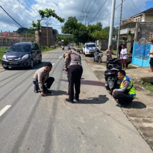 Satlantas Polres Bima Kota Tangani Laka Maut, Orang Tua Diminta Tak Beri Motor ke Anak di Bawah Umur