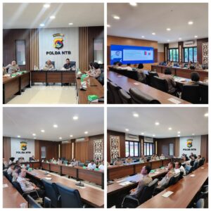 Polda NTB Ikuti Rakerwas Itwasda Polri 2026, Bahas Strategi Pengawasan Internal