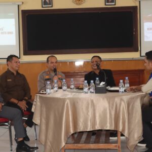 Bicara Kamtibmas Kota Bima, DPRD Kota Bima Sambangi Polres Bima Kota