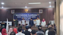 Wakapolres Bima Kabupaten Hadiri Pemilihan Ketua Koni Kabupaten Bima Periode 2026-2030