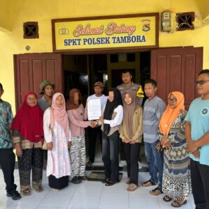 Polsek Tambora Polres Bima Kabupaten Sukses Mediasi Dugaan Perundungan Pelajar, Vidio Viral Berujung Damai