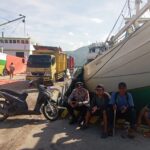 Patroli Rutin Polsek Kawasan Pelabuhan Laut Bima, Jaga Keamanan dan Ketertiban Aktivitas Pelabuhan