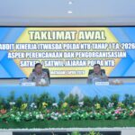 Kapolda NTB Buka Taklimat Awal Audit Kinerja Itwasda 2026, Tekankan Evaluasi untuk Perbaikan Organisasi