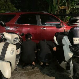 Polsek Rasana’e Barat Amankan Dua Terduga Pelaku Penggelapan, Sita Mobil dan Dua Sepeda Motor