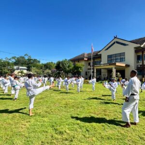 Jelang UKP 1 Juli 2026, Polres Bima Kota Gelar Ujian Bela Diri Polri