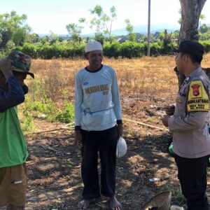 Sambang Kamtibmas Humanis, Upaya Bhabinkamtibmas Polsek Woha Ajal Warga Binaan Jaga Stabilitas Kamtibmas