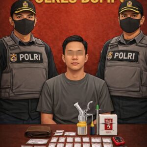 Pengungkapan Kasus Tindak Pidana Narkotika Jenis Sabu di Wilayah Woja, Dompu