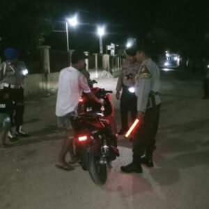 Cegah Kerawanan Kamtibmas di Malam Minggu Polsek Belo Pertebal Patroli KRYD Hingga dini Hari