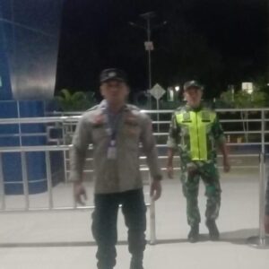 Mencegah Kerawanan Kamtibmas Malam Hari di Area Bandara SMS Bima Polsek KP3 Masifkan Patroli