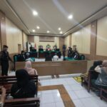 SIDANG PERKARA PEMBUNUHAN DI PENGADILAN NEGERI DOMPU BERLANGSUNG AMAN DAN KONDUSIF