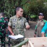 Tim Wasrik Kodam IX/Udayana Tinjau Jembatan Garuda, Warga Sambut Penuh Harap