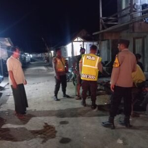 Hadir di Tengah Masyarakat, Patroli Polsek Taliwang Perkuat Rasa Aman Warga