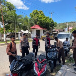 Cegah Gangguan Kamtibmas, Sat Samapta Polres Bima Kota Gelar Patroli Dialogis