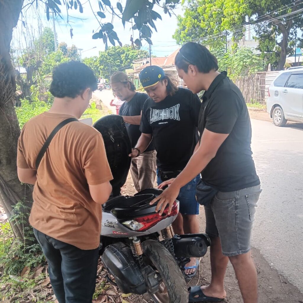 Tim Opsnal Polres Bima Kota Ungkap Kasus Curanmor, Pelaku dan Motor Curian Diamankan