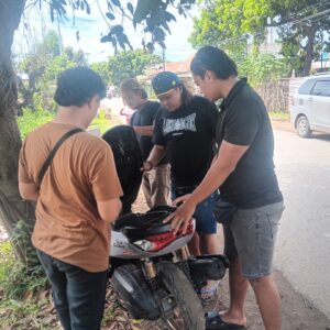 Tim Opsnal Polres Bima Kota Ungkap Kasus Curanmor, Pelaku dan Motor Curian Diamankan