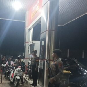 Piket Fungsi Polres Bima Kota Intensifkan Patroli Blue Light Pasca Kenaikan BBM, Imbau Warga Hubungi Call Center 110