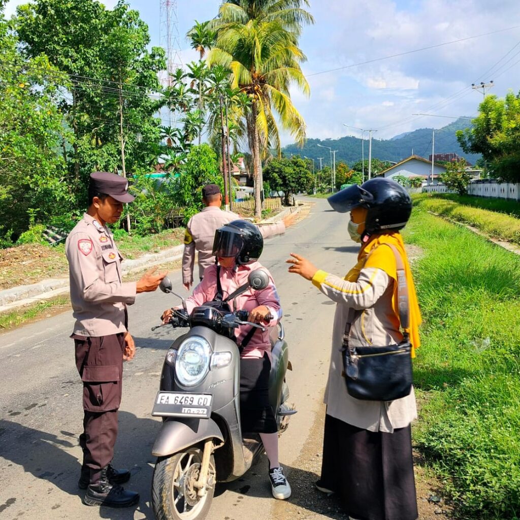 Polsek Brang Rea Gelar KRYD, Situasi Kamtibmas Tetap Kondusif