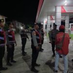 Sat Samapta Polres Bima Kota Gelar Patroli Rutin di Objek Vital SPBU