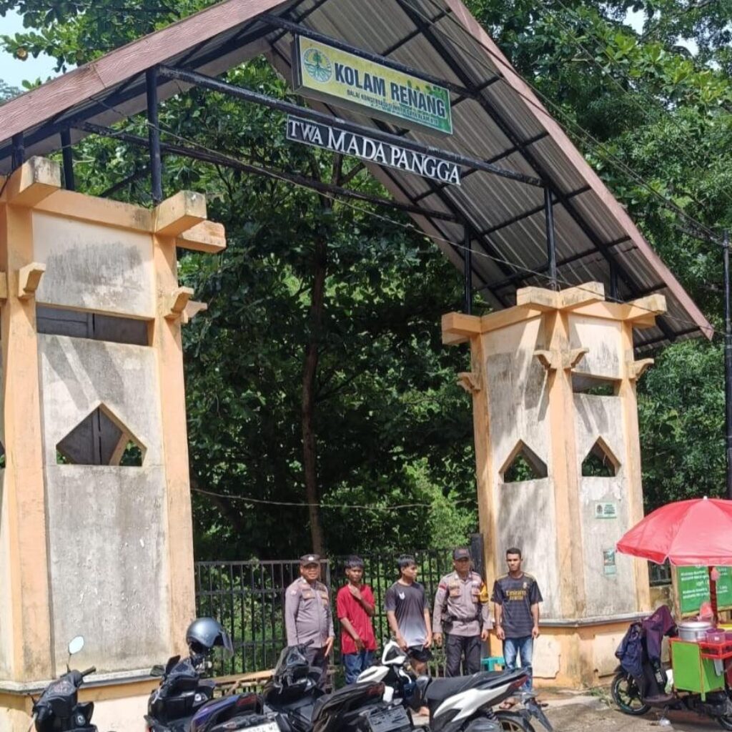 Hadir Mengayomi, Polsek Madapangga Polres Bima Kabupaten Gelar Patroli Cipkon dan PAM Wisata