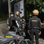 Jaga Keamanan Gerung, Polisi Bubarkan Kerumunan Pemuda di Jembatan Gantung Dini Hari