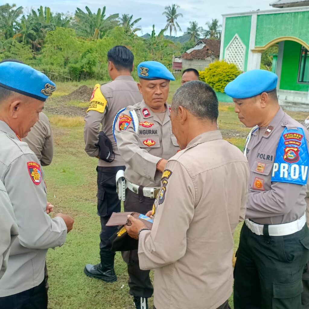 Perkuat Kedisiplinan Internal, Si Propam Polres Sumbawa Gelar Gaktibplin di Lima Polsek Jajaran