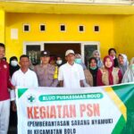 Cegah Penyebaran Virus DBD, Bhabinkamtibmas Polsek Bolo Bersama Nakes Sosialisasi PSN di Desa Kara