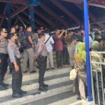 Penuh Antusiasme, Begini Skema Pengamanan Humanis Polres Lobar Saat Lepas Tamu Allah Menuju Asrama Haji