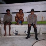 Patroli Blue Light Cipkon, Polsek Kawasan Pelabuhan Laut Bima Sambangi Buruh dan Sampaikan Pesan Kamtibmas