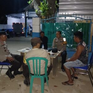 Patroli KRYD Malam Hingga dini Hari, Upaya Preventif Polsek Woha Polres Bima Kabupaten Jaga Stabilitas Kamtibmas