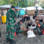 Sinergi Lintas Sektor Bersihkan Pantai Loco Senggigi