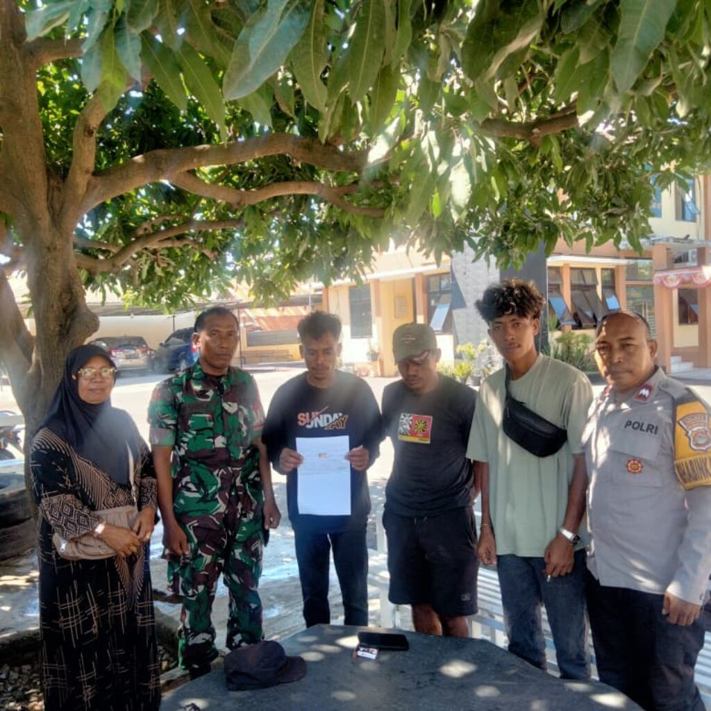 Sentuhan Humanis Polisi, Konflik Warga di Kota Bima Diselesaikan Secara Kekeluargaan