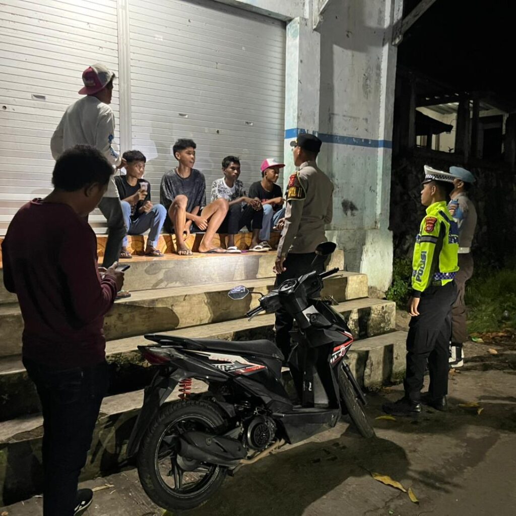 Patroli Malam PAMAPTA II Polres Dompu, Antisipasi Gangguan Kamtibmas dan Isu BBM