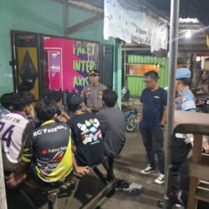 Patroli Malam PAMAPTA III Polres Dompu, Perkuat Kamtibmas dan Beri Imbauan kepada Remaja