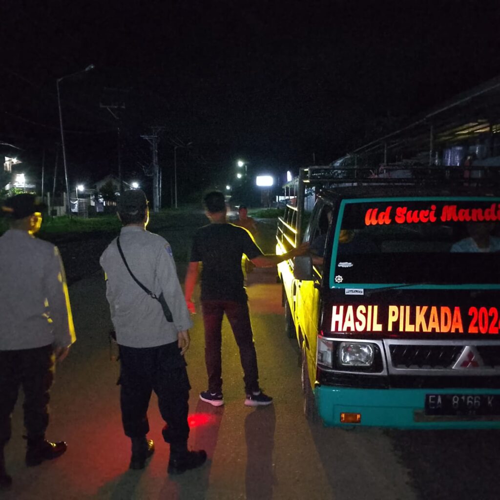 Polsek Maluk Gelar KRYD, Ciptakan Situasi Kamtibmas Kondusif di Sumbawa Barat