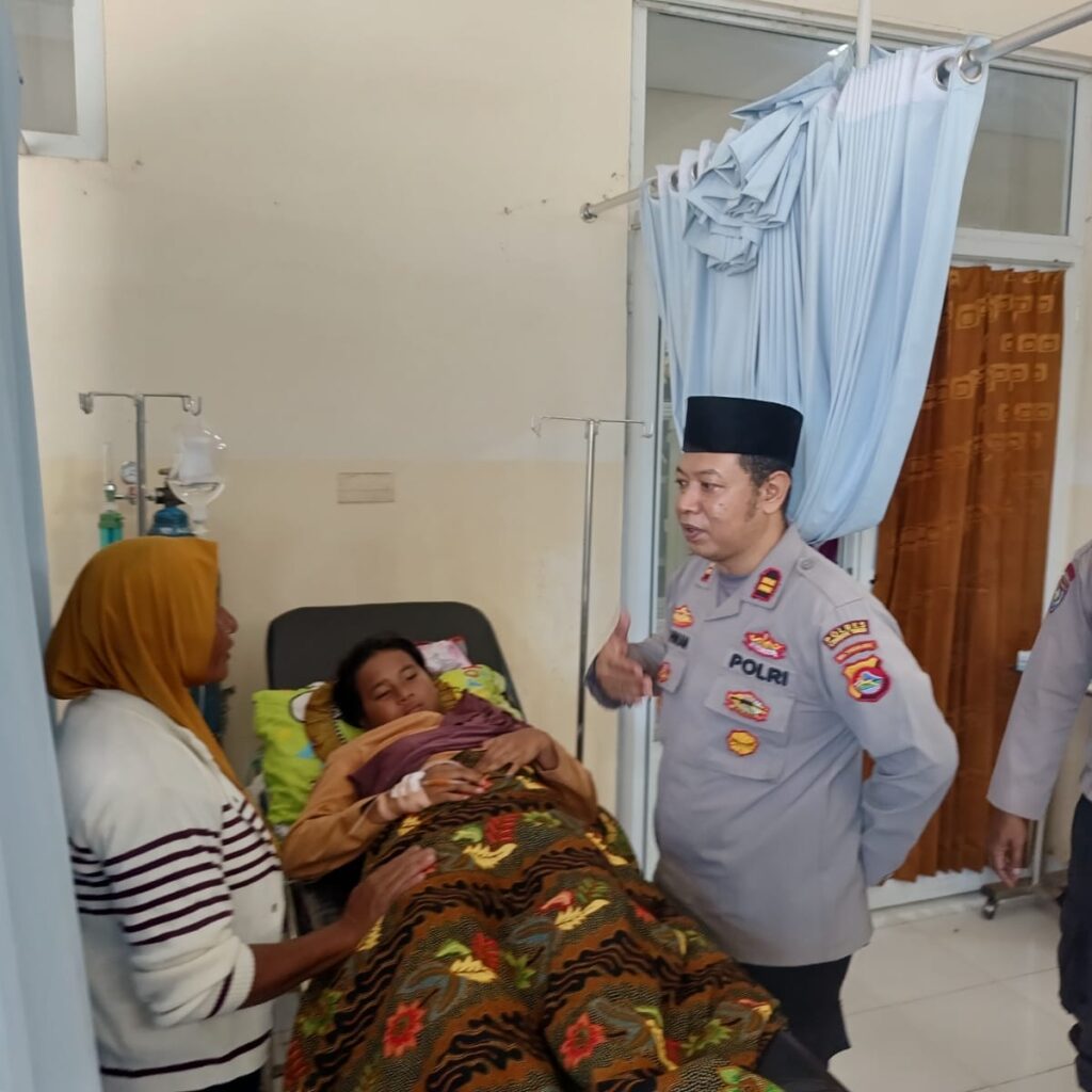 Polda NTB Pantau Penanganan Keracunan MBG di Lombok Timur