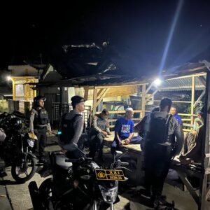 POLRES DOMPU INTENSIFKAN PATROLI KRYD, WUJUDKAN KAMTIBMAS KONDUSIF DI MALAM HARI