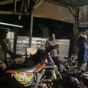 Tertangkap Basah, Terduga Pelaku Pencurian Komponen Motor di Kerato Diamankan Polsek Sumbawa