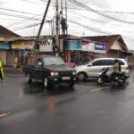 Cegah Kemacetan Jalur Wisata Senggigi, Polsek Batulayar Lakukan Penjagaan Ketat di Titik Rawan